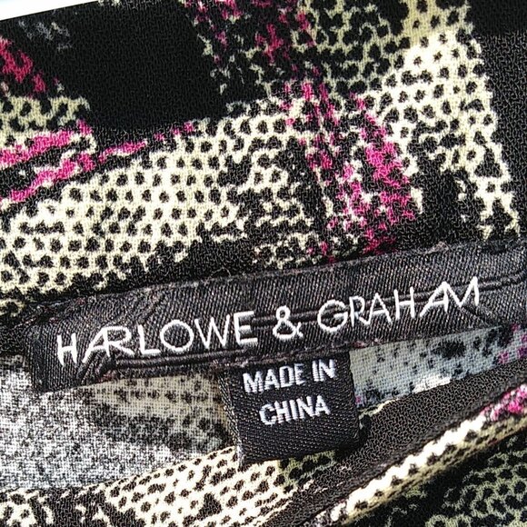 Harlow & Graham Skirt 100% Polyester - M - Picture 7 of 11